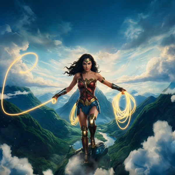 Boxer PULLIN Wonder Woman