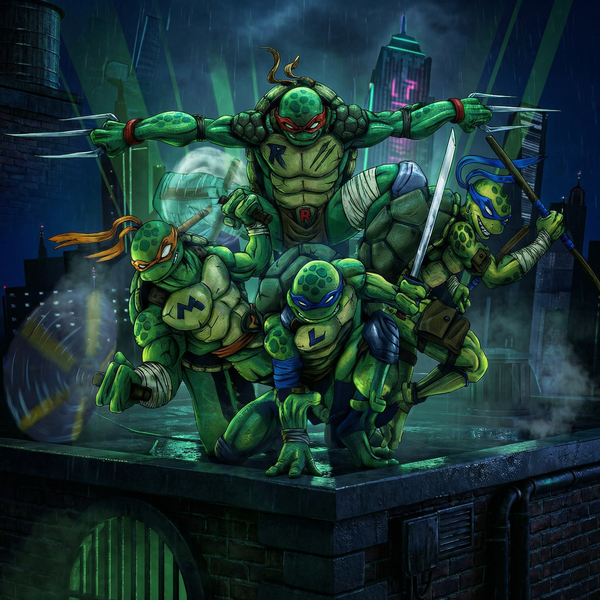 Boxer PULLIN Tortues Ninja