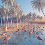 Boxer PULLIN Flamant Rose thumb 2