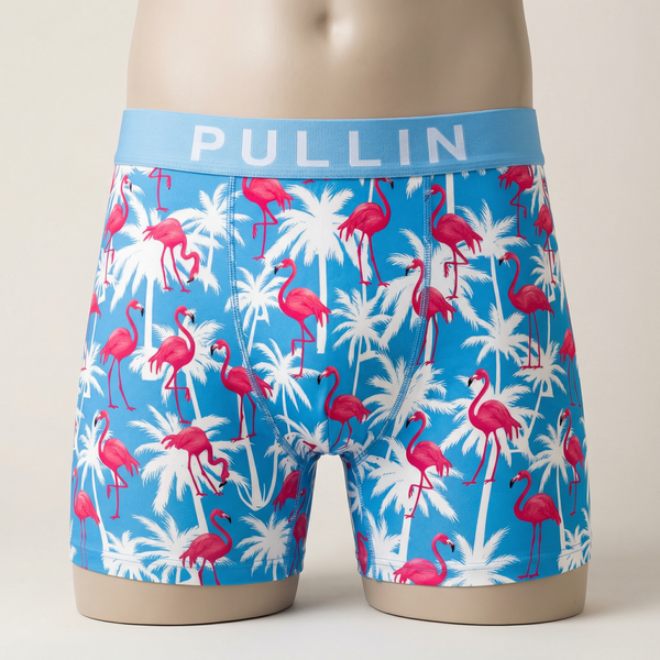 Boxer PULLIN Flamant Rose - 3